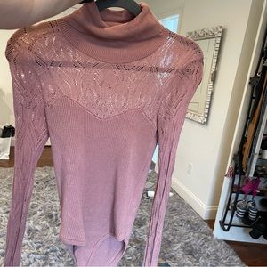 Free People Knit Bodysuit
